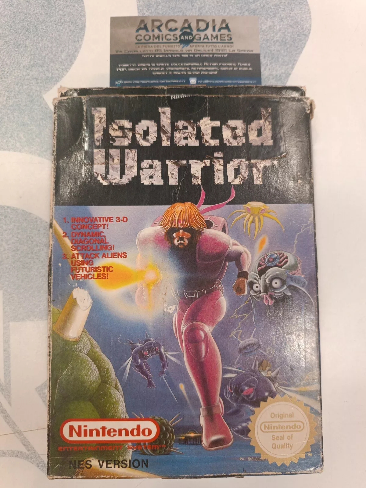 Isolated Warrior NES PAL A Nintendo Entertainment System ITA